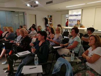Frizerska sekcija OOZ Radovljica in Škofja Loka skupaj na seminarju v Ljubljani