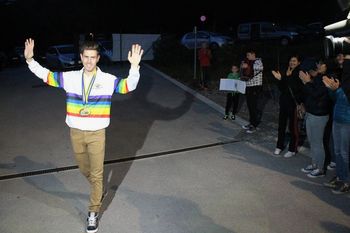 Sprejem zlatega Anžeta Petriča Sprejem zlatega Anžeta Petriča