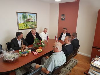 Predstavniki Preddvora na obisku v Srbiji