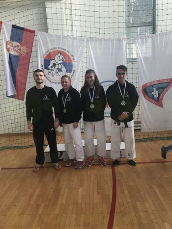 IPPONU IZ SEVNICE, ZLATA IN DVE SREBRNI MEDALJI v ju-jitsu na ODPRTEM PRVENSTVU SARAJEVA 2017