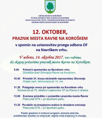 PRAZNIK MESTA RAVNE NA KOROŠKEM