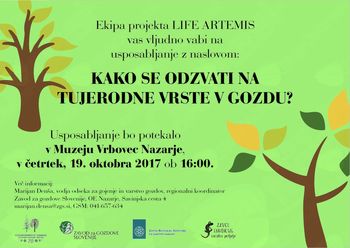 SPOZNAJMO INVAZIVNE TUJERODNE VRSTE