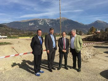 Ciprski in slovenski minister na obvoznici