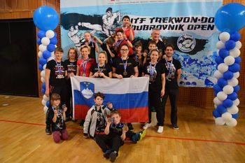 Radovljiški taekwon-doisti so prinesli 4 zlate medalje iz Dubrovnika !!