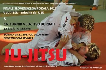 16. TURNIR V JU JITSU in FINALE SLOVENIJE V JU-JITSU -TEHNIKE 2017