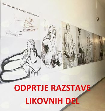 Odprtje razstave likovnih del
