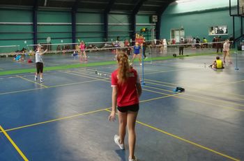 Turnir U-15 v badmintonu - 4. mesto Alme Sekereš in Bele Oder v Ljubljani