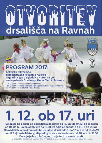 Tudi letos brezplačno drsanje na »fabrki«