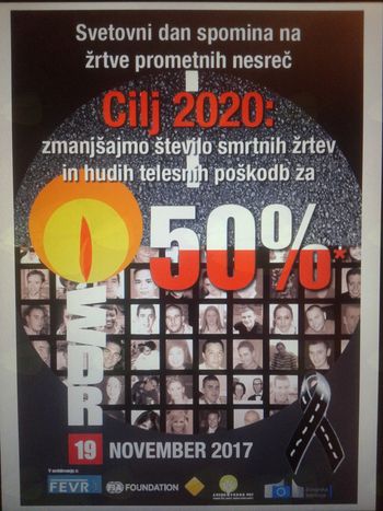 SVETOVNI DAN SPOMINA NA ŽRTVE PROMETNIH NESREČ 