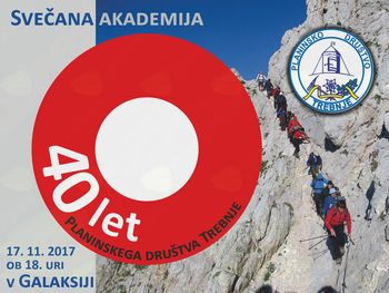 Svečana akademija ob 40. letnici Planinskega društva Trebnje
