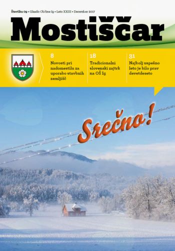 Mostiščar december Mostiščar december