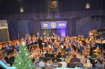 Božično-novoletni koncert Pihalnega orkestra železarjev Ravne