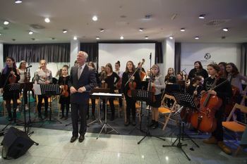 Godalni orkester Glasbene šole Trebnje, foto: Alenka S. Lamovšek