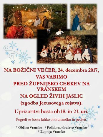 ŽIVE JASLICE, 24. 12. 2017
