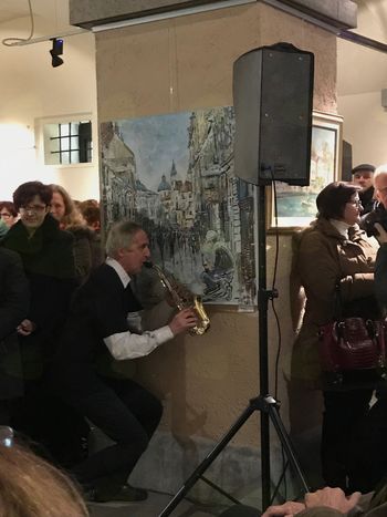 "Nov pogled na staro" Irene Gorenc in "Alegorija moči" Bince Lomšek