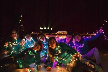 BOŽIČNI MINI DISCO BUMERANGA SREČE