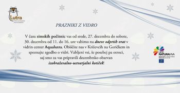 Dnevi odprtih vrat v vidrinem centru Aqualutra v Križevcih
