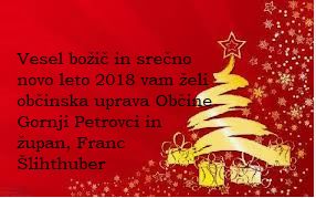 Vesel božič in srečno 2018!