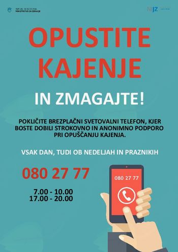 31. januar – Dan brez cigarete