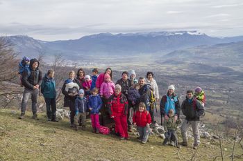 Izlet družin na Školj Svetega Pavla in Vipavski Križ