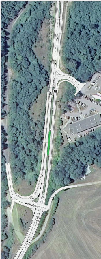 Preureditev priključkov Lisice in Koritno