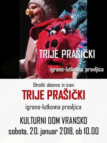 TRIJE PRAŠIČKI