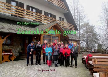 FOTOREPORTAŽA: PD Podpeč Preserje od Geossa do Zasavske Svete gore  10.1.2018                        