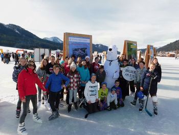 Slike na ledu jezera Weissensee