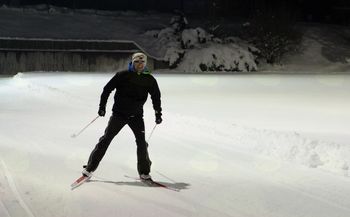 V ŠENTILJU SMO UREDILI NOČNO PROGO ZA TEK NA SMUČEH