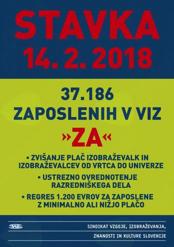 Jutri stavka tudi na blejski osnovni šoli in v blejskem vrtcu