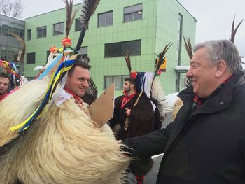 Kurenti v Logatcu preganjali zimo