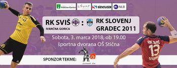 RK SVIŠ vabi to soboto na rokometni derbi proti Slovenj Gradcu