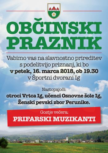 Vabljeni na občinski praznik