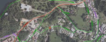 Popolna zapora odseka Ceste gorenjskega odreda