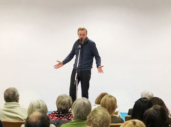 Matjaž Javšnik nas je s svojim nastopom dodobra razvedril