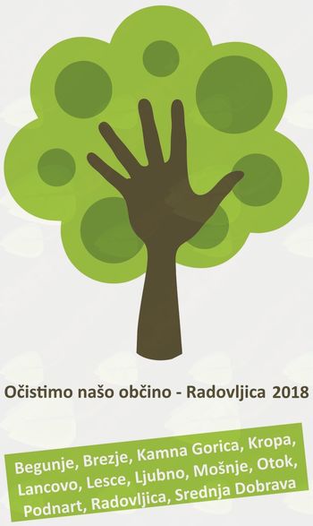 Očistimo našo občino – Radovljica 2018