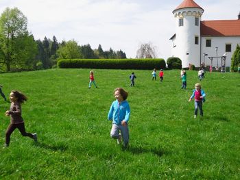 Družinski vikend na idiličnem renesančnem gradu