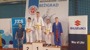 Judoisti JK Komenda tatamije osvajali tudi na Mednarodnem pokalu Bežigrada