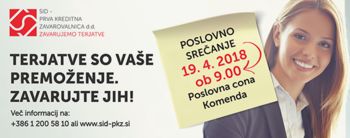 POSLOVNO SREČANJE V POSLOVNI CONI KOMENDA