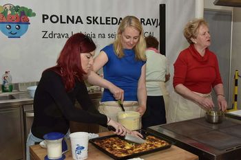 Promocija prleške gibanice na sejmu MEDICAL