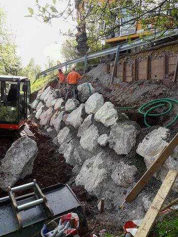Sanacija usada na cesti Tupaliče - Možjanca