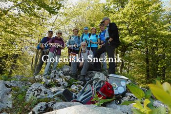 FOTOREPORTAŽA : Izlet veteranov PD na Goteniški Snežnik  9. 5. 2018                        
