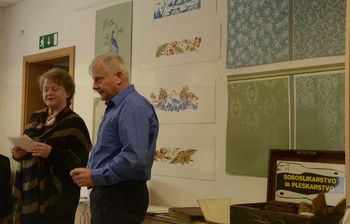 Razstava slikopleskarja Romana Suhadolnika