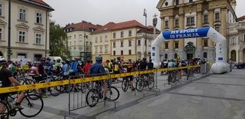 tip pred štaromt v Ljubljani