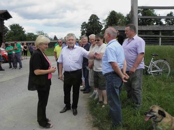 Odprtje protipoplavnih nasipov Brest in Tomišelj