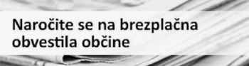 Prijava na brezplačna obvestila občine