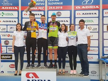  Tadej Pogačar državni prvak v kategoriji U23 