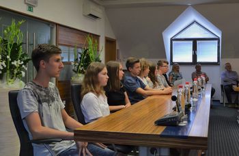 Sprejem nadarjenih otrok pri županu Občine Brezovica