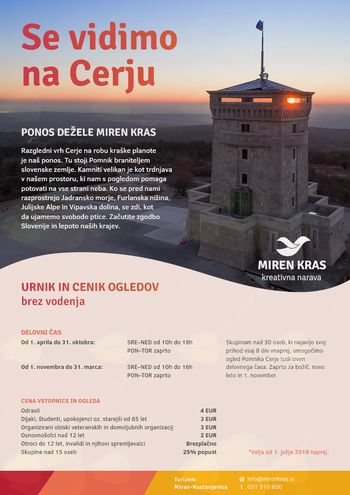 Se vidimo na Cerju!