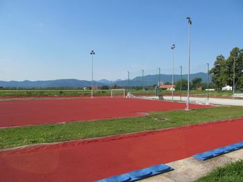 Obnova tartana v Športnem parku Križe